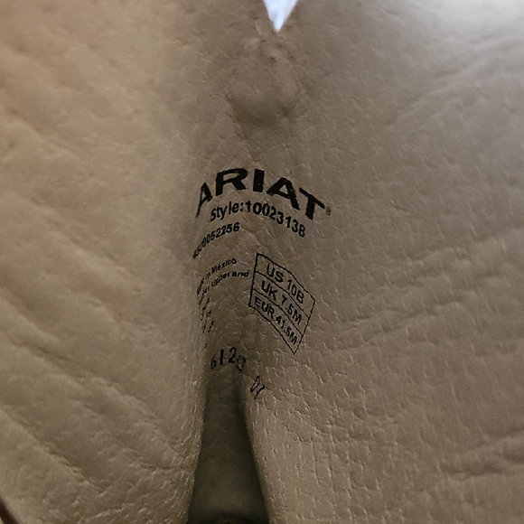 Ariat Circuit Savanna Western Boots Aztec Turquoise Brown Square Toe Size 10B - Picture 3 of 12